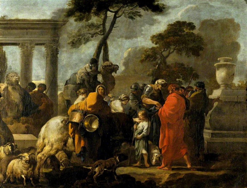 Sébastien Bourdon (1616-1671) - The Selling of Joseph by His Brothers - 486136 - National Trust