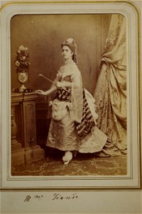 Szathmári Romanian court members in historical costume 24
