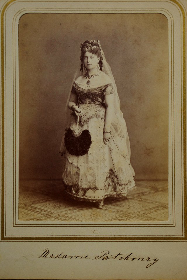 Szathmári Romanian court members in historical costume 23