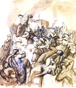 Székely Women of Eger (sketch) 1860