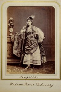 Szathmári Romanian court members in historical costume 45