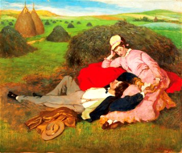 Szinyei Merse Szerelmespár 1870