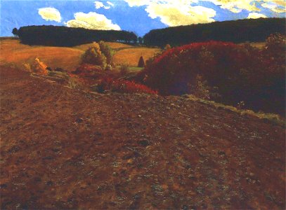 Szinyei Merse, Pál - Autumnal Landscape (1900)