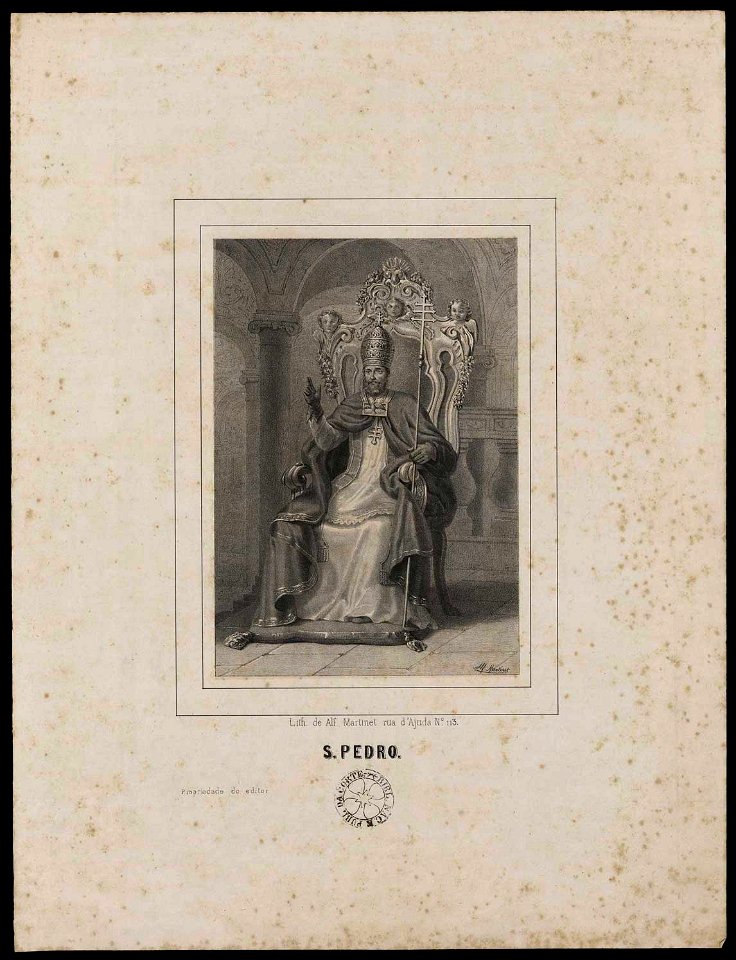 São Pedro por Alfred Martinet (1) 