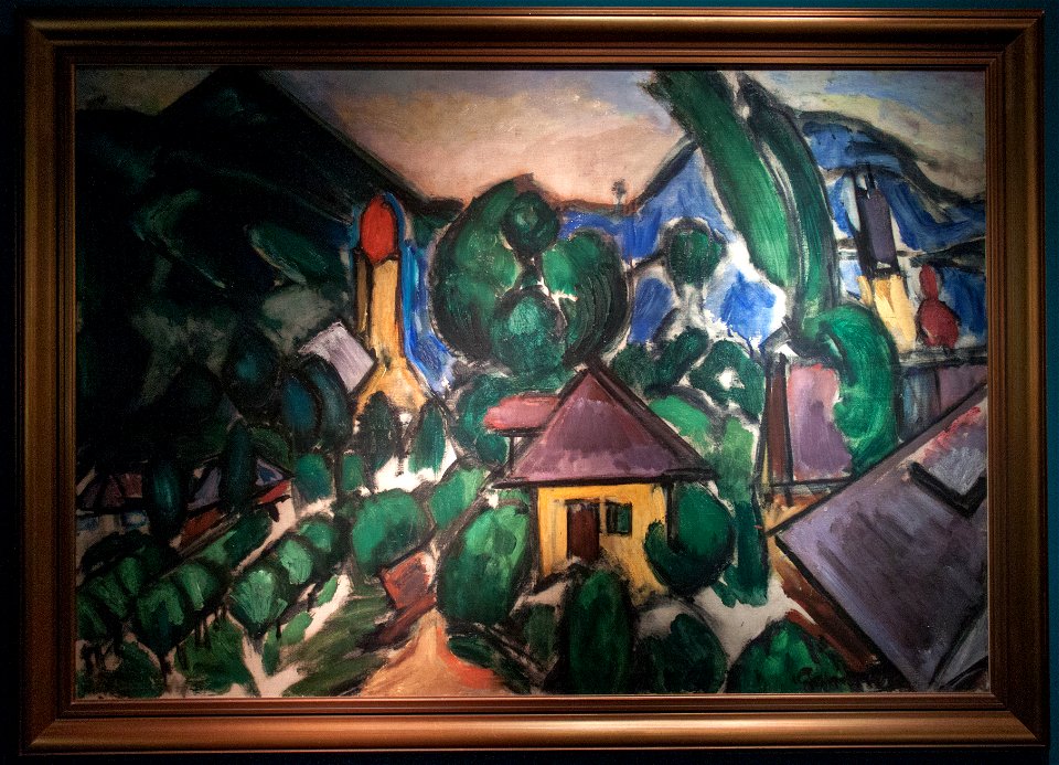Sándor Galimberti - Detail from Nagybánya