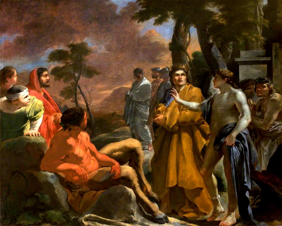 Sébastien Bourdon (1616-1671) - The Judgement of Midas - 1257127 - National Trust
