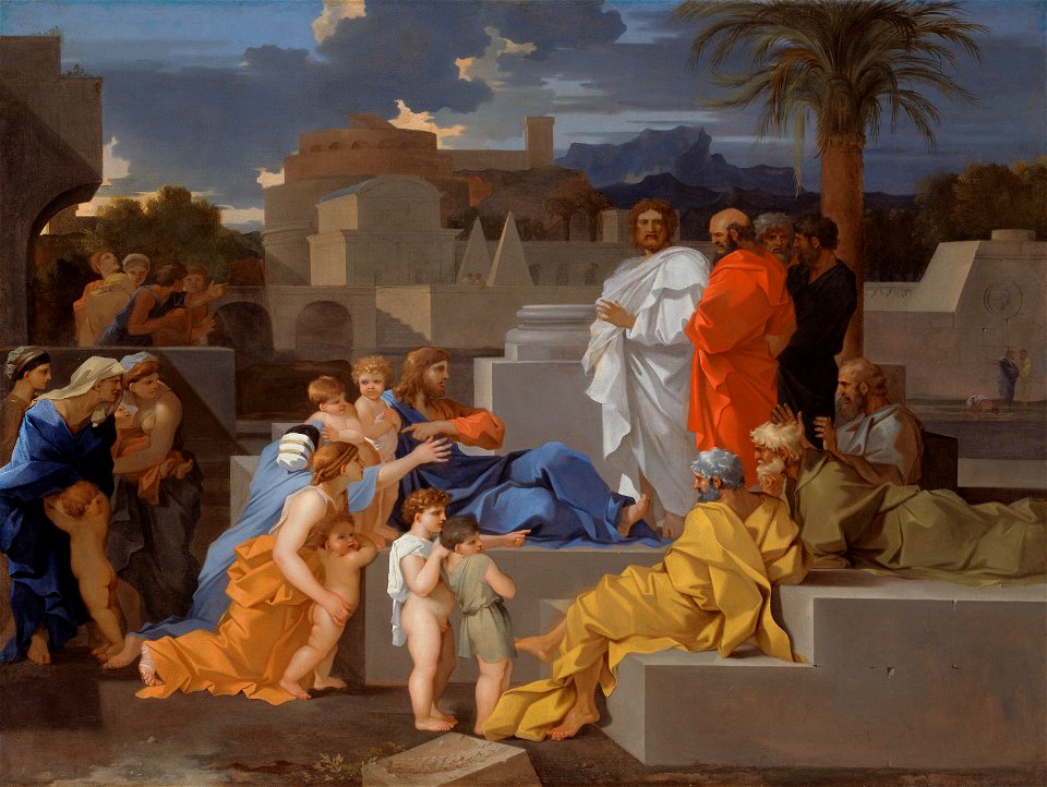 Sébastien Bourdon - Christ Receiving the Children - 1959.57 - Art Institute of Chicago