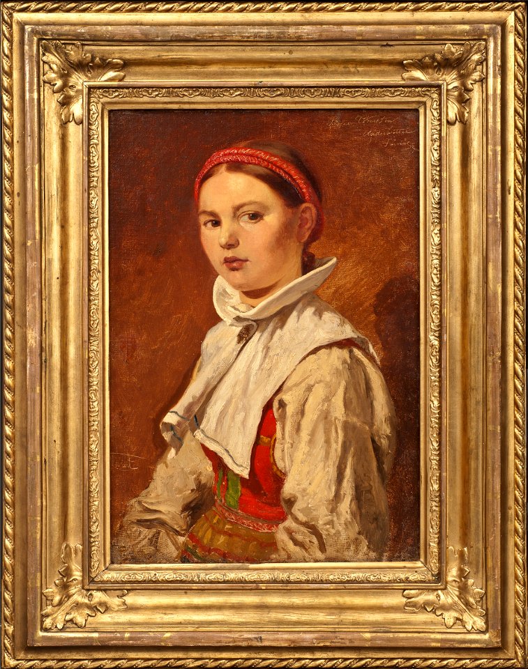 Såsser Kerstin Andersdotter, Färnäs (Johan Fredrik Höckert) - Nationalmuseum - 21823