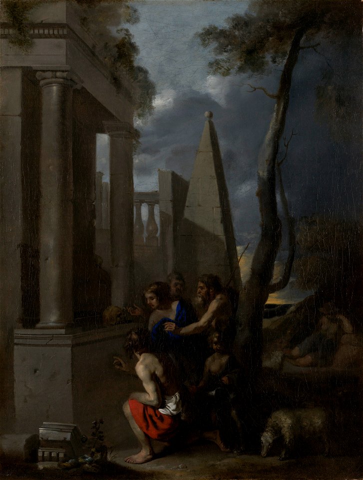 Sébastien Bourdon - Et in Arcadia Ego - 1979.87 - Yale University Art Gallery