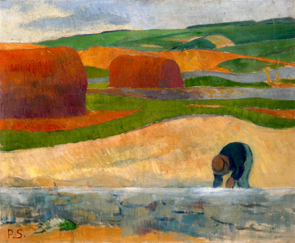 Sérusier, Paul - Seaweed Gatherer - Google Art Project