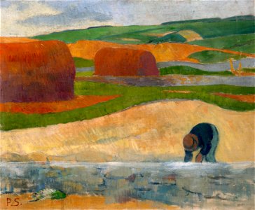 Sérusier, Paul - Seaweed Gatherer - Google Art Project