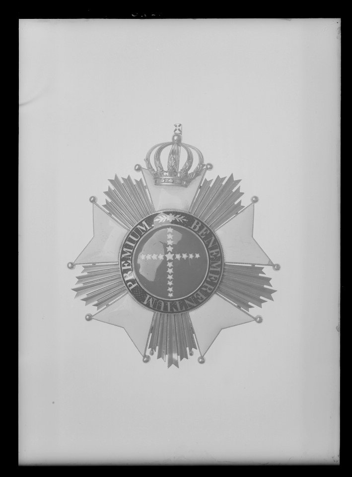 Södra Korsets orden kraschan - Livrustkammaren - 35889