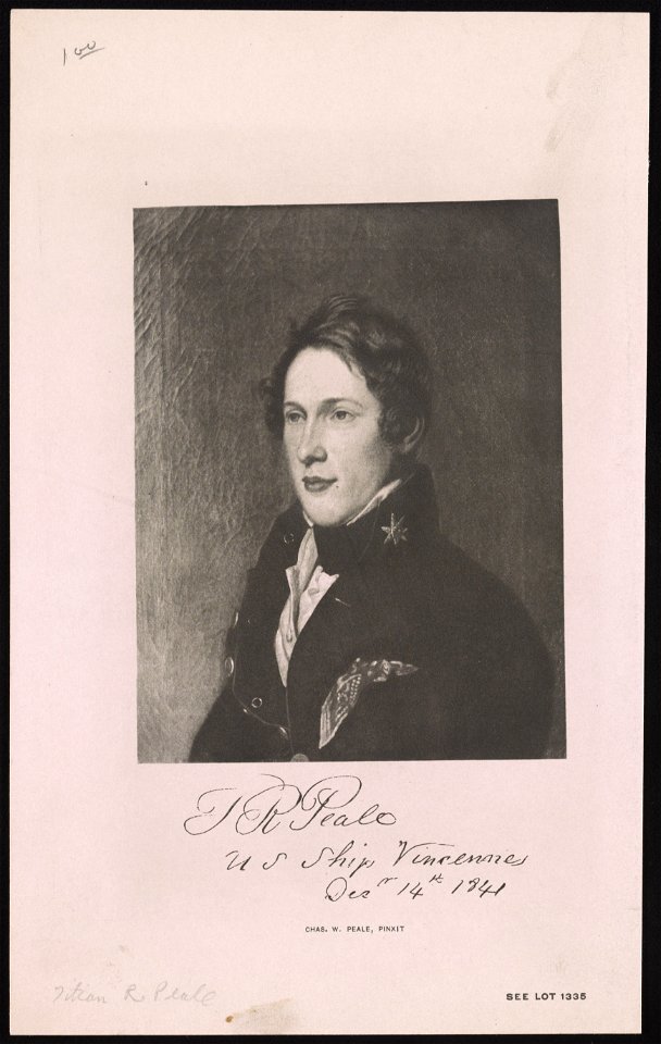 T.R. Peale, U.S. ship Vincennes, Decr. 14th 1841 - Chas. W. Peale, pinxit. LCCN2015650315