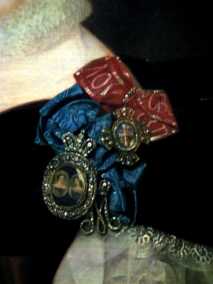 T.V.Golitsyna by F.N.Riss (1835, GIM) detail 03
