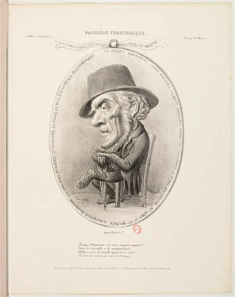 T.M. Dumersan - Panthéon charivarique