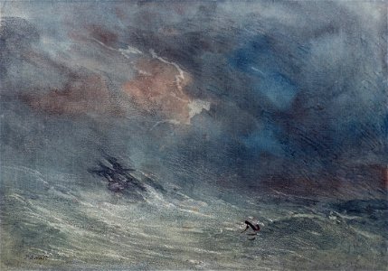 T. C. Hart - Hart-98135 - Storm at sea