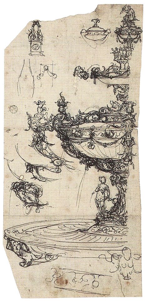 Table Ornament with Jupiter, design by Hans Holbein the Younger