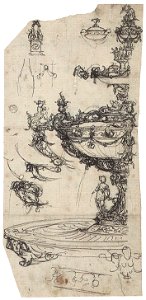 Table Ornament with Jupiter, design by Hans Holbein the Younger