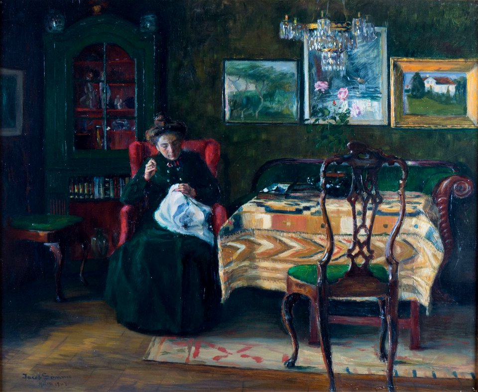 Jacob Kielland Sømme - Interiør - Stavanger kunstmuseum - SG.0240