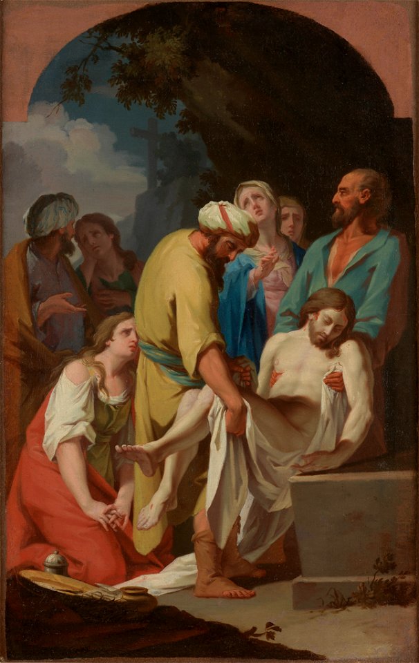 Tadeusz Kuntze - The Entombment of Christ - 1990.094 - Rhode Island School of Design Museum