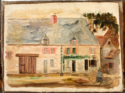 Tadeusz Makowski - Kołodziej przed domem - MPW 2715 MNW - National Museum in Warsaw