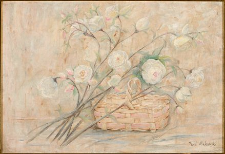 Tadeusz Makowski - Rose with a basket - MPW 2366 MNW - National Museum in Warsaw