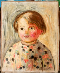 Tadeusz Makowski - Dziewczynka z rumianym policzkiem - MPW 2446 MNW - National Museum in Warsaw