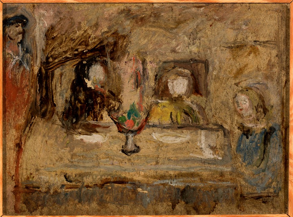 Tadeusz Makowski - Przy stole - MPW 2358 MNW - National Museum in Warsaw