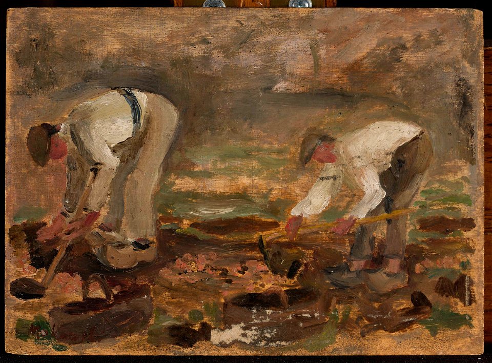 Tadeusz Makowski - Work in a field - MPW 2517 MNW - National Museum in Warsaw