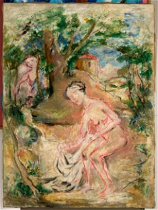 Tadeusz Makowski - In a bath - MPW 2686 MNW - National Museum in Warsaw