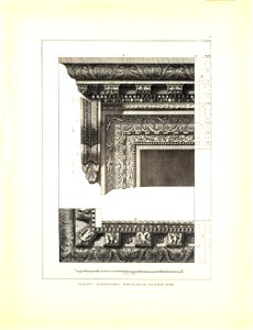 Tafel 045 Spalato - Jupitertempel Portalaufnahme Details - Robert Adam 1764