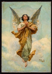 Tadeusz Popiel - Angel - MP 1068 MNW - National Museum in Warsaw