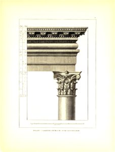 Tafel 013 Spalato - Kaiserpalast Vestibulium Fassadendetail - Robert Adam 1764