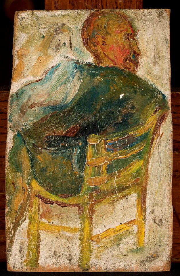 Tadeusz Makowski - Sketch of a male figure - MPW 2505 MNW - National Museum in Warsaw