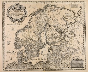 Tabula exactissima regnorum Sueciae et Norvegiae nec non maris universi orientalis... - CBT 5871627