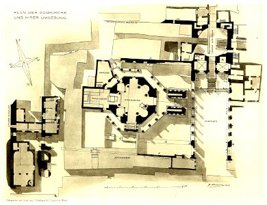 Tafel 05 Plan der Domkirche und ihrer Umgebung