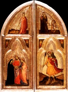 Taddeo Gaddi - Triptych (exterior) - WGA8396