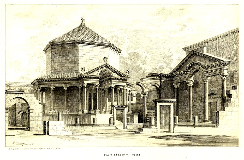 Tafel 14 Das Mausoleum