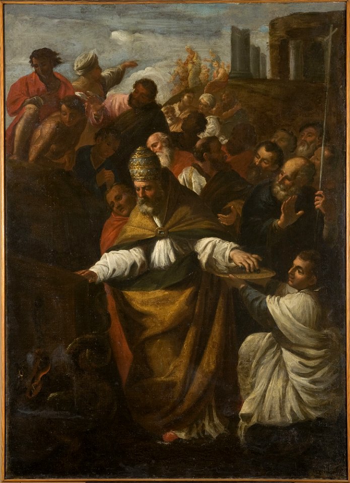 Tadeusz Kuntze - Miracle of the Church - MP 2440 MNW - National Museum in Warsaw