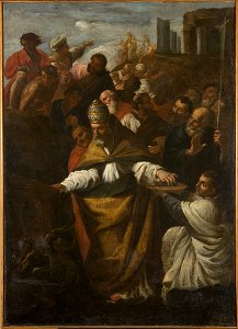 Tadeusz Kuntze - Miracle of the Church - MP 2440 MNW - National Museum in Warsaw