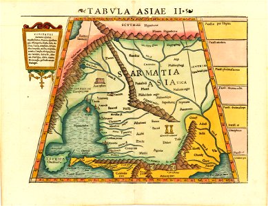 Tabula Asiae II - Sarmatia Asiatica