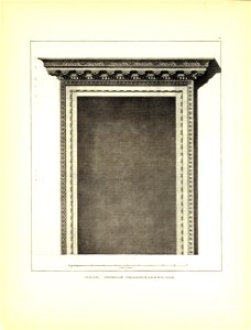 Tafel 014 Spalato - Kaiserpalast Vestibulium Eingangstür - Robert Adam 1764