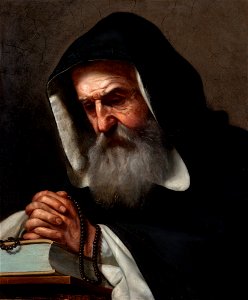 Tadeusz Gorecki - Study of a Monk - MNK II-a-114 - National Museum Kraków