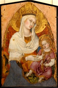 Taddeo di Bartolo-Vierge à l'enfant