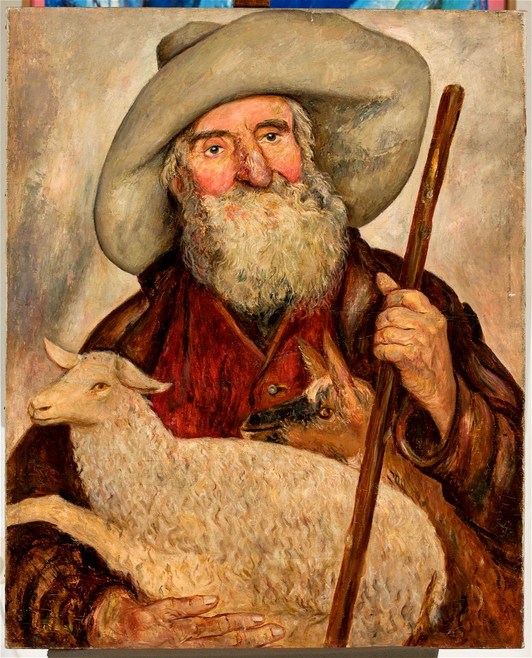 Tadeusz Makowski - Good shepherd - MPW 2448 MNW - National Museum in Warsaw