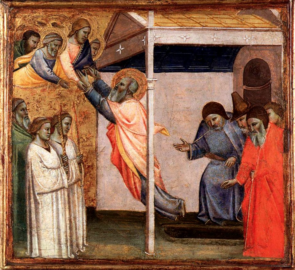 Taddeo Gaddi - Assumption of St John the Evangelist - WGA08391