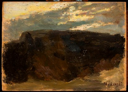 Tadeusz Makowski - Landscape with the sun shining through - MPW 2540 MNW - National Museum in Warsaw
