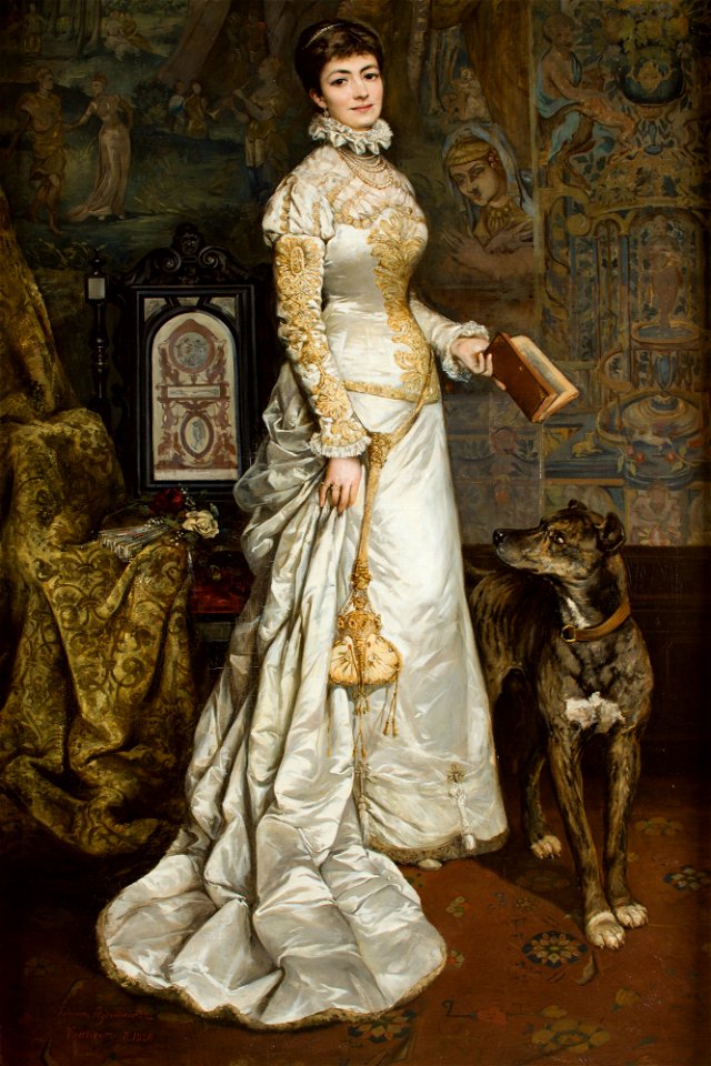 Tadeusz Ajdukiewicz - Portrait of Helena Modrzejewska - MNK II-a-20 - National Museum Kraków