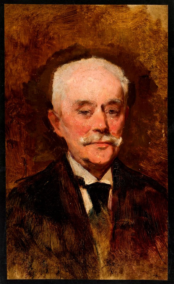 Tadeusz Ajdukiewicz - Portrait of an old man - MP 1951 MNW - National Museum in Warsaw