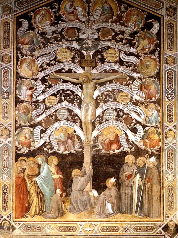 Taddeo Gaddi - Allegory of the Cross - WGA08388